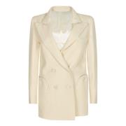 Beige Jassen voor een Stijlvolle Look Blazé Milano , Beige , Dames