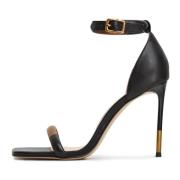 Elegante High Heeled Sandals - Zwart Cesare Gaspari , Black , Dames