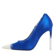 Pre-owned Satin heels Tom Ford Pre-owned , Blue , Dames