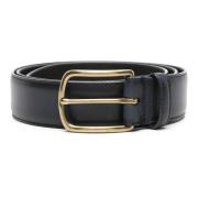 Italiaanse Leren Riem Officine Creative , Blue , Heren