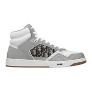 Canvas High-Top Sneakers Dior , Multicolor , Heren