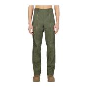 Slim-Fit Technische Broek met Ritsen Post Archive Faction , Green , He...