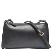 Pre-owned Leather fendi-bags Fendi Vintage , Black , Dames