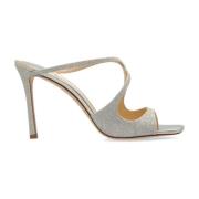 Gehakte Pantoffels 'Anise' Jimmy Choo , Gray , Dames