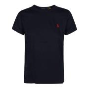 Stijlvol Logo T-Shirt Collectie Ralph Lauren , Blue , Dames