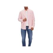 Stijlvolle Shirt voor Mannen Tommy Jeans , Pink , Heren