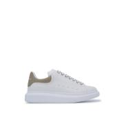 Beige Oversize Sole Back Sneakers Alexander McQueen , White , Heren