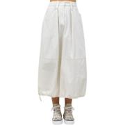 Elegant Skirts Collection Brunello Cucinelli , White , Dames