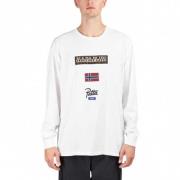 Avontuur Longsleeve Tee Napapijri , White , Heren