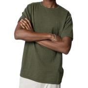 Gebreid Tee - Thomas Stijl T-Shirt Clean Cut , Green , Heren