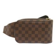 Pre-owned Canvas shoulder-bags Louis Vuitton Vintage , Brown , Unisex