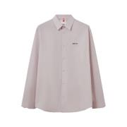 Lumen Shirt Geweven Minimalistische Stijl Oamc , Gray , Heren