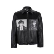 Robert Mapplethorpe Leren Jas Misbhv , Black , Heren