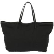 Pre-owned Canvas totes Fendi Vintage , Black , Dames