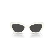 Sunglasses Prada , White , Dames