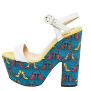 Pre-owned Fabric sandals Christian Louboutin Pre-owned , Multicolor , ...