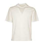 Witte Premium Piquet T-shirts en Polos Circolo 1901 , White , Heren
