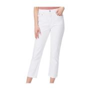 High Rise Slim Boyfriend Jeans Paige , White , Dames