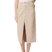 Midi Rok Angela Paige , Beige , Dames