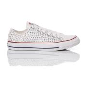 Handgemaakte Witte Sneakers voor Vrouwen Converse , White , Dames