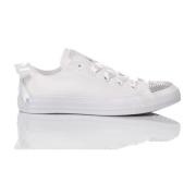 Handgemaakte Witte Sneakers voor Vrouwen Converse , White , Dames