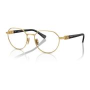 Gold Eyewear Frames Vogue , Yellow , Unisex