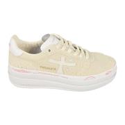 Stijlvolle Sneakers Premiata , Beige , Dames