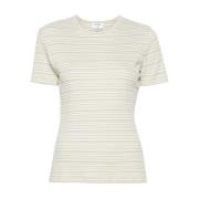 Gestreept Groen T-shirt Filippa K , Multicolor , Dames