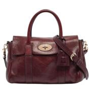 Pre-owned Leather handbags Mulberry Pre-owned , Red , Dames