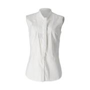 Pre-owned Cotton tops Alexander McQueen Pre-owned , White , Dames