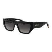 Stijlvolle zonnebril met model Lnv652S Lanvin , Black , Heren