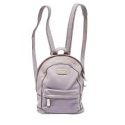 Pre-owned Leather backpacks Michael Kors Pre-owned , Purple , Dames