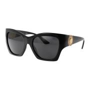 Stijlvolle zonnebril met model 0Ve4452 Versace , Black , Dames