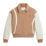 Bay Varsity Jacket Axel Arigato , Beige , Dames