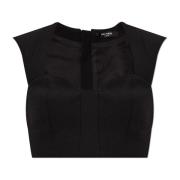 Wollen top Balmain , Black , Dames