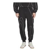 Contrast Piping Track Pants Y-3 , Black , Heren