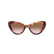 Tijdloze glamour zonnebril Prada , Brown , Dames