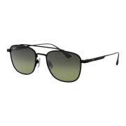 Stijlvolle Kahana Zonnebril voor de Zomer Maui Jim , Black , Heren