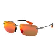 Stijlvolle Lanakila Zonnebril voor zonnige dagen Maui Jim , Gray , Her...