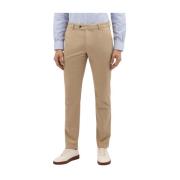 Beige Stretch Katoen Chinos Brooks Brothers , Beige , Heren