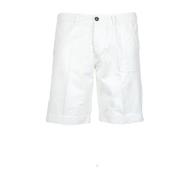 Stijlvolle Bermuda Shorts 40Weft , White , Heren