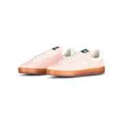 Veloursleren Sneakers Lacoste , Pink , Dames