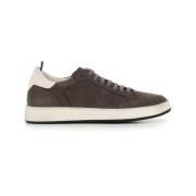 Antraciet Sneaker van Nubuck Officine Creative , Gray , Heren