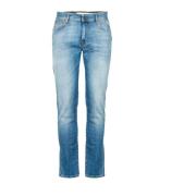 Klassieke Denim Jeans Roy Roger's , Blue , Heren