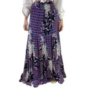 Gedrukte Maxi Rok Ba&Sh , Multicolor , Dames