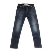 Klassieke Denim Jeans Roy Roger's , Blue , Heren