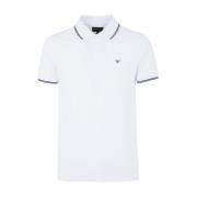 Polo Shirt Emporio Armani , White , Heren