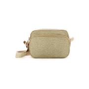 Camera Tas Zand Stijl C75 Borbonese , Beige , Dames