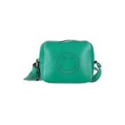 Pre-owned Leather crossbody-bags Anya Hindmarch Pre-owned , Green , Da...