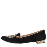 Pre-owned Velvet flats Miu Miu Pre-owned , Blue , Dames